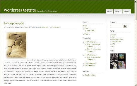 Non-Zero WordPress Theme