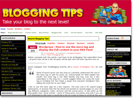 Blogging Tips
