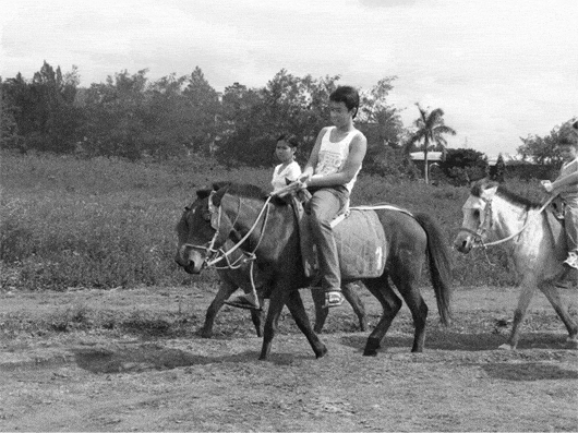 Horseback Riding at Tagaytay - Carl Ocab