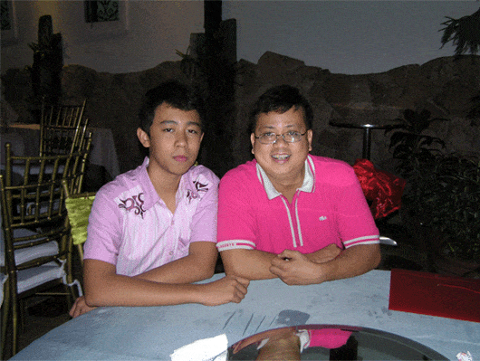 Me and Joel Christopher