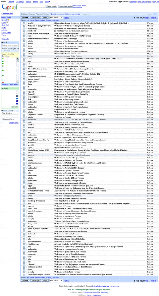 Gmail Spam Gmail Spam
