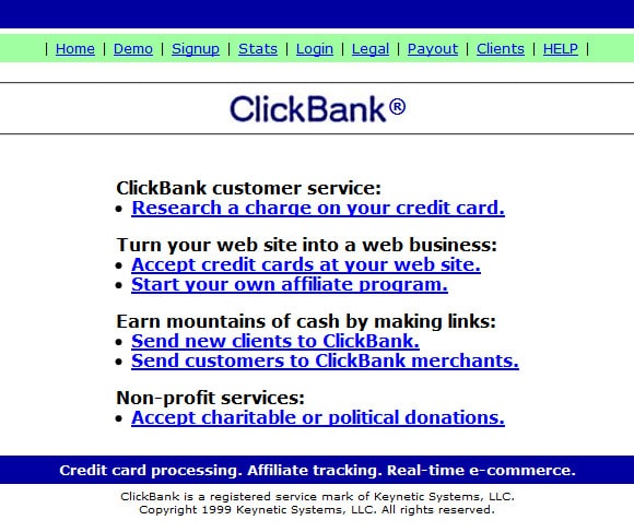Click Bank 1999 Click Bank 1999