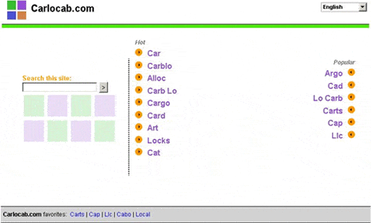 Parking Page of Hacker